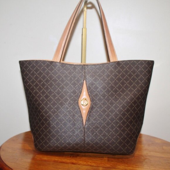 Mint La Tour Eiffel Paris Rioni Leather Shoulder Shopper Tote Bag - Picture 1 of 12